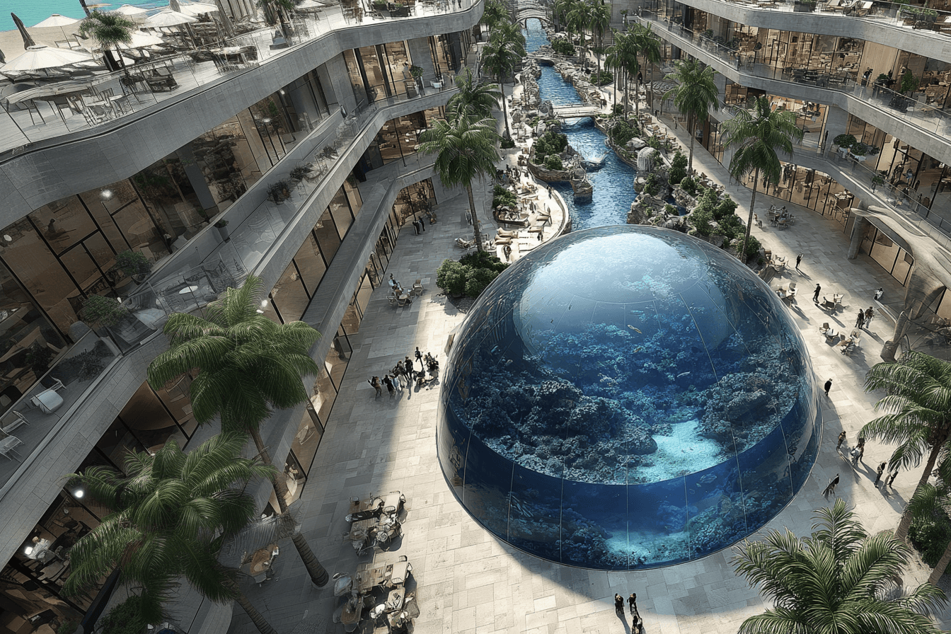 Immersive dome installation